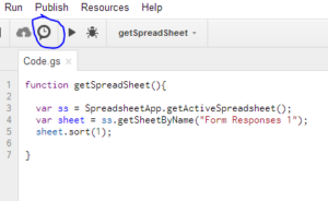 google apps script html service code.gs